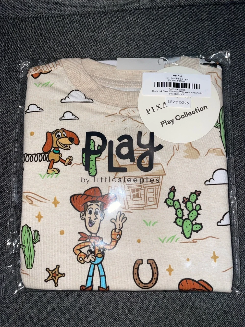 Little Sleepies Toy Story Sweatshirt